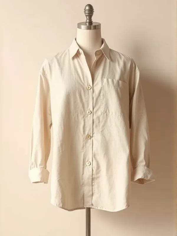 Mila Shirt · Linen Sand Beige